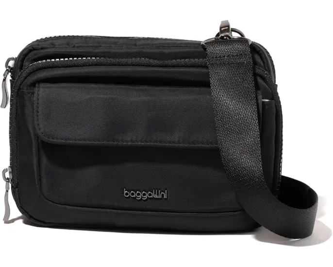 Кроссбоди Baggallini Modern Double Zip с RFID защитой
