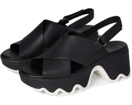 Сандалии SOREL Kinetic Aura Slingback с перекрестным ремешком и квадратным каблуком