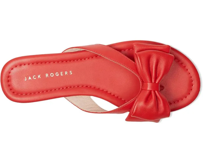 Сандалии Jack Rogers Vannah с бантом и открытым носком