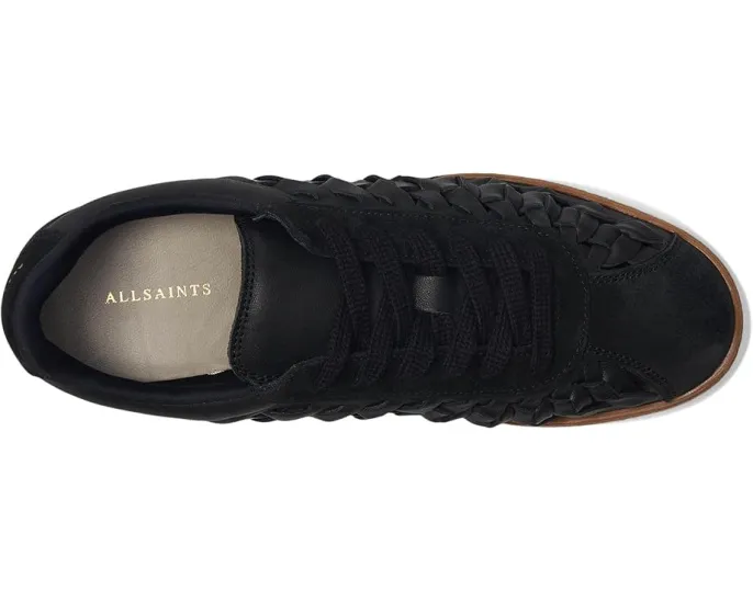 Кроссовки AllSaints Velma Woven с плетеным верхом из кожи