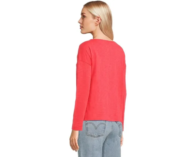 Кардиган Lilla P с удлиненным кроем и шалью из перуанского хлопка