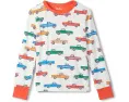 Пижамный набор Hatley Kids с принтом грузовиков из бамбука