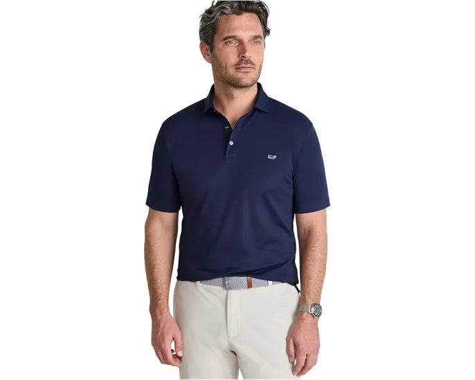 Поло Sankaty Pique с защитой от солнца UPF 50 от Vineyard Vines