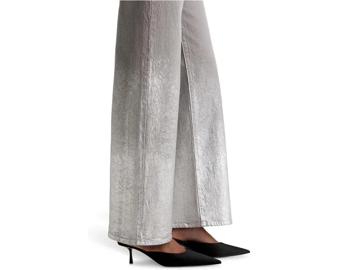 Джинсы AG Jeans Adria низкой посадки свободные с широкими штанинами и эластаном