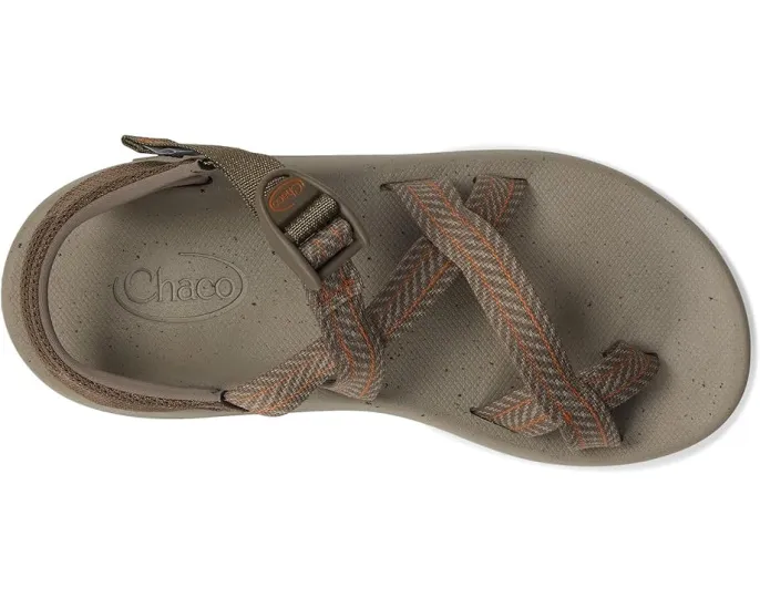 Сандалии Chaco Cushz Toe-Loop с легкой подошвой и переработанными материалами