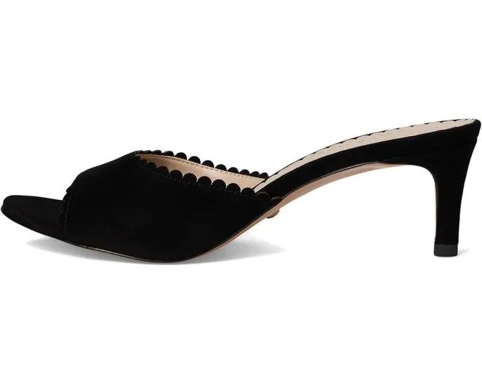 Босоножки Pelle Moda Hanli на котячьем каблуке с открытым мысом и замшевым верхом