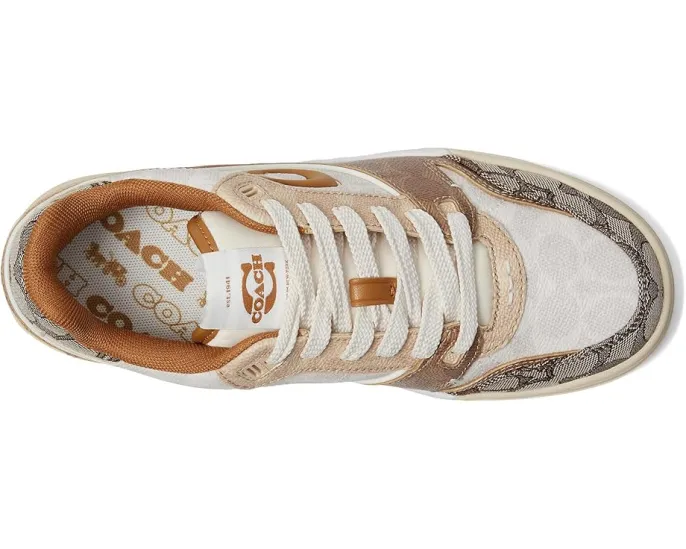 Кроссовки COACH Soho In Mixed Signature с верхом из жаккарда и фирменного материала