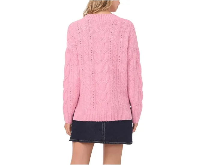 Свитер с V-образным вырезом и косой Vince Camuto