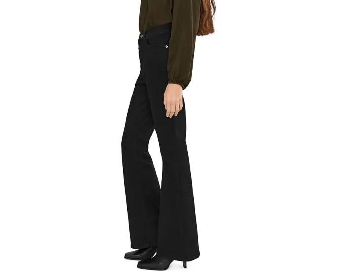 Черные джинсы Madewell Stretch Flare с клешем и эффектом стройнения Magic Pockets