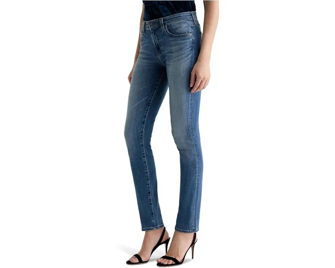 Джинсы AG Jeans Prima Low Rise Cigarette с зауженным силуэтом