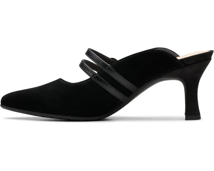 Сандалии Clarks Kataleyna Eve из замши на котячьем каблуке