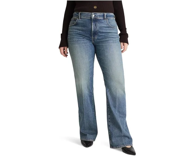 Джинсы Madewell Vintage Flare с ковбойской складкой в цвете Bouvier Wash