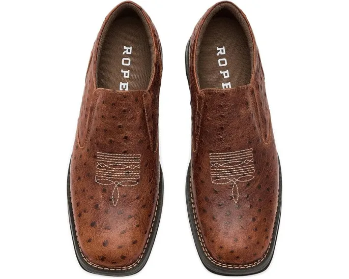 Roper ботинки Wilder Ostrich из тисненой кожи