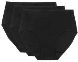 Трусы Chantelle Soft Stretch 3 шт с хлопковой ластовицей и полным покрытием
