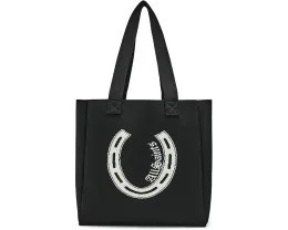 Сумка-тоут AllSaints Izzy Horseshoe из переработанного трикотажа