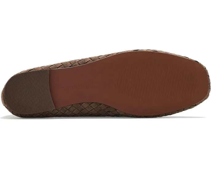 Туфли Madewell Greta Elastic Mary Jane из тисненой замши