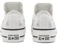 Кеды Chuck Taylor All Star Lift Platform Sequin Flowers низкие Converse с пайетками и цветами