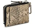 Кошелек AllSaints Remy Snake с шестигранным кольцом и тиснением под змею