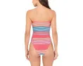 Цельный купальник Amber One-Piece Beach Riot с полосатым узором