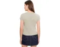 Футболка Free People Nova из переработанного хлопка и полиэстера
