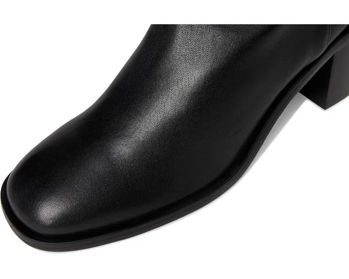 Ботинки Stuart Weitzman 5050 Finn до колена с квадратным носком на массивном каблуке