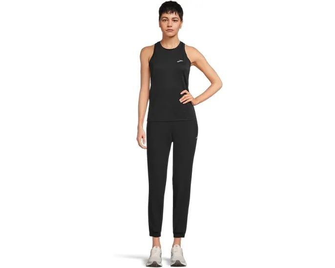 Джоггеры Brooks Momentum Thermal Jogger 2.0 с манжетами на щиколотках и отводом влаги