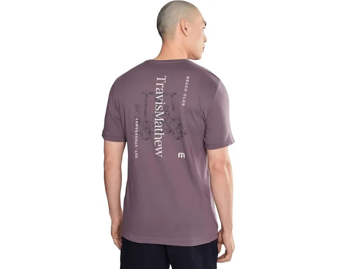 Футболка TravisMathew No Itinerary с логотипом