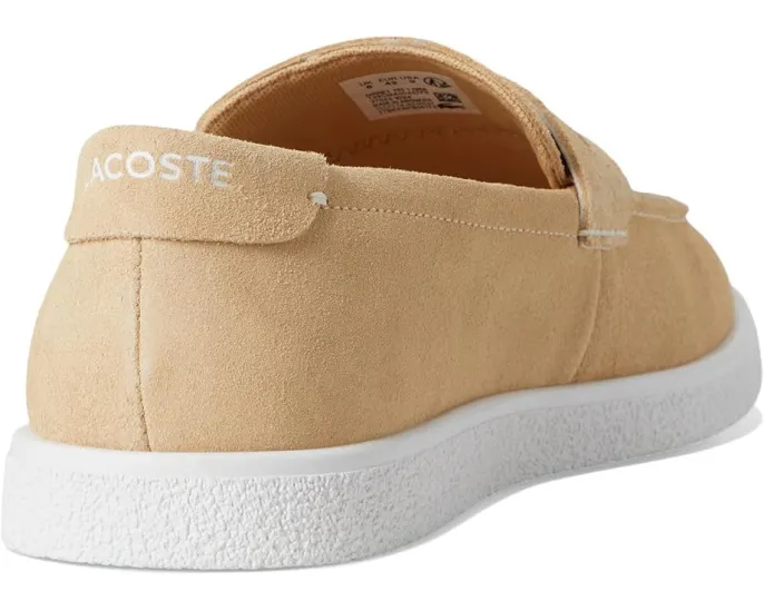 Кроссовки Lacoste Cochet из качественной кожи с круглым носком