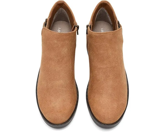 LifeStride Oasis Zip Short Boots удобные женские ботинки на низком ходу