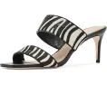 Босоножки Sutton Zebra Haircalf от Cinq à Sept с квадратным носком