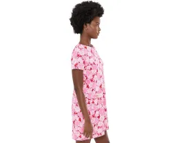 Платье Mattison с цветочным принтом и короткими рукавами Lilly Pulitzer