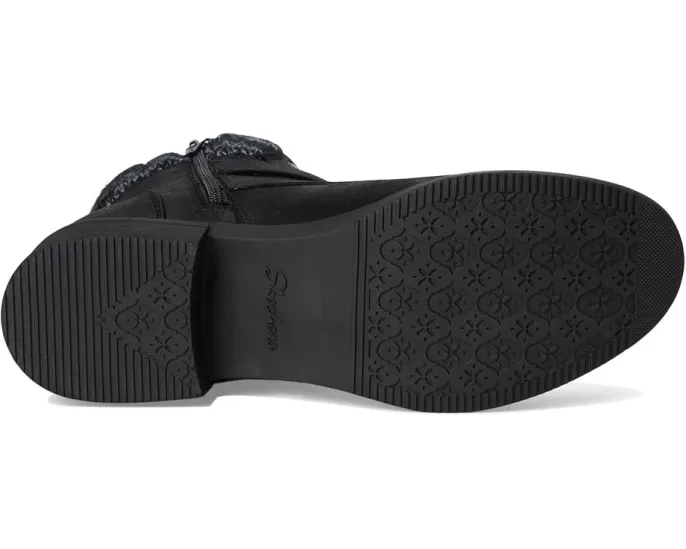 Ботинки Skechers Tenley Dreaming Of Fall на каблуке черные