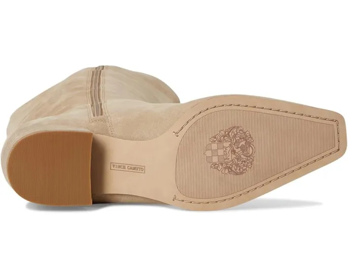 Высокие сапоги Vince Camuto Pavla до колена на каблуке из замши Verona