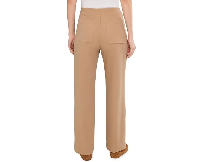 Брюки Lenox Wide Leg Stretch Twill с расклешенным кроем от NIC+ZOE