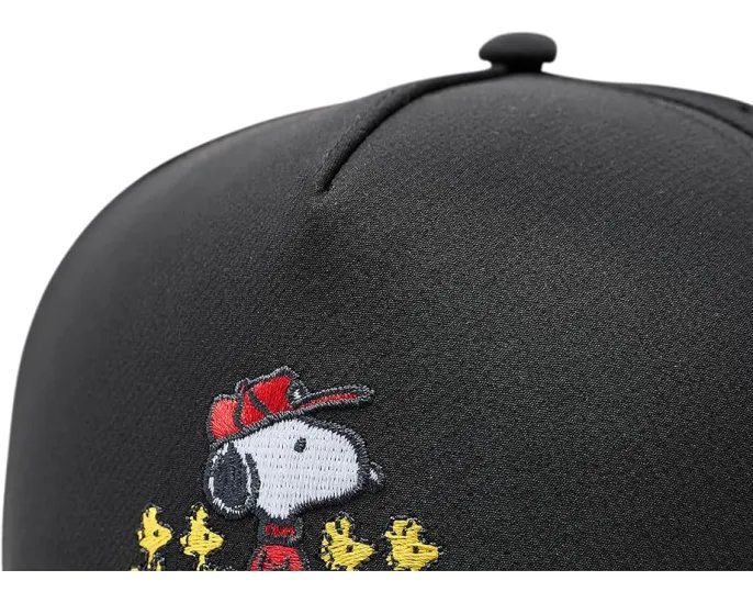 Регулируемая пятипанельная кепка Black Clover Snoopy Crew
