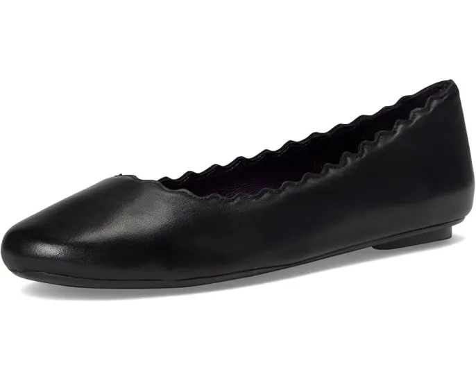 Балетки Vaneli Baird из металлизированной замши на резиновой подошве