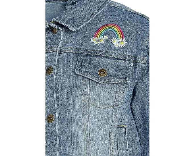Джинсовая куртка Nora Denim Jacket от Appaman Kids с накладными карманами