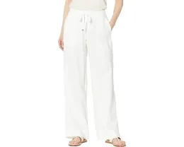Широкие брюки из льна с эластичным поясом от Lauren Ralph Lauren
