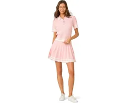 Свитер Suzette с косой вязкой и полосатыми манжетами Lilly Pulitzer