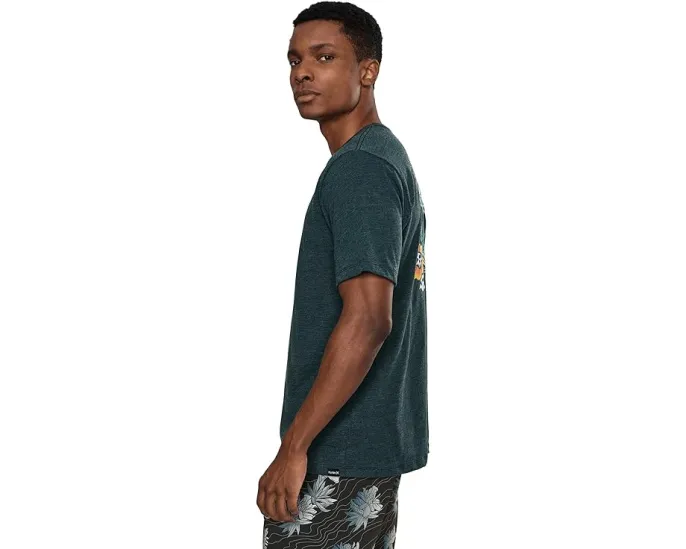 Hurley Dead Shred Slub Футболка с коротким рукавом и структурной тканью