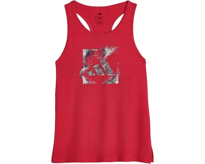 Детский топ adidas Kids с открытой спиной и графикой