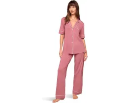 Пижамный комплект Eberjey Gisele из TENCEL™ Modal с коротким рукавом и брюками