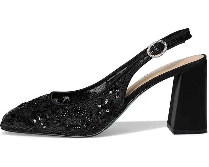 Туфли Blue by Betsey Johnson Ninah на устойчивом каблуке с сеткой