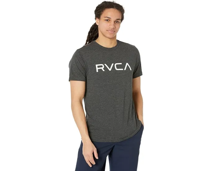RVCA Big RVCA Short Sleeve Tee футболка Black