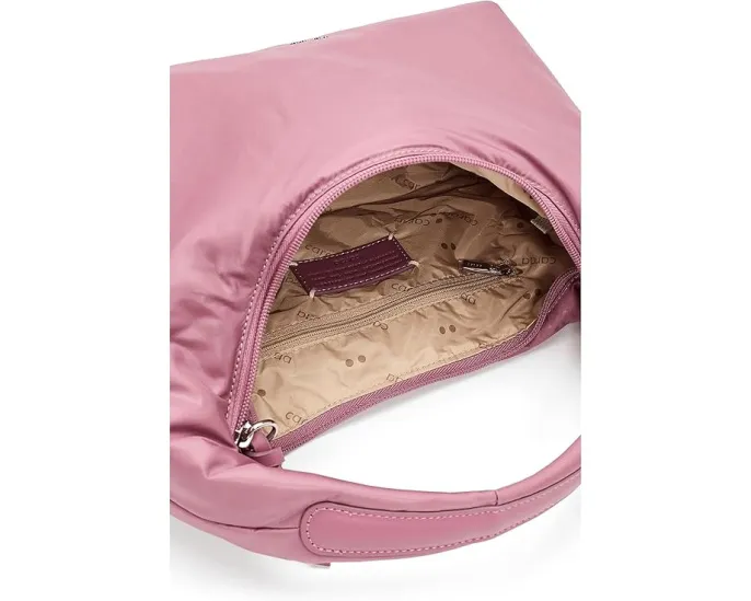 Сумка Caraa Bindle из переработанного нейлона с кожаными вставками