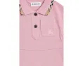 Платье Romola от Burberry Kids для малышей с контрастным принтом