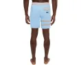 Hurley Плавки Block Party 18 дюймов (46 см) в полоску с DWR покрытием