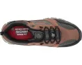 Ботинки композитные Skechers Greetah Comp Toe коричнево-черные