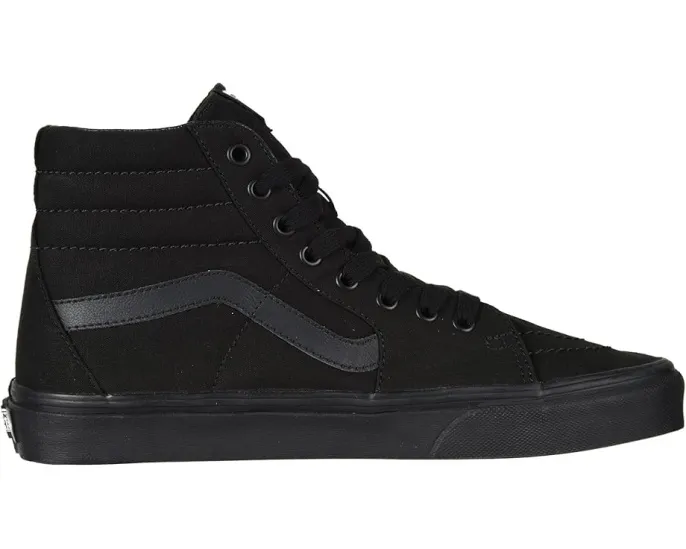 Высокие кроссовки Vans SK8-Hi с кожано-тканевым верхом и подошвой из каучука