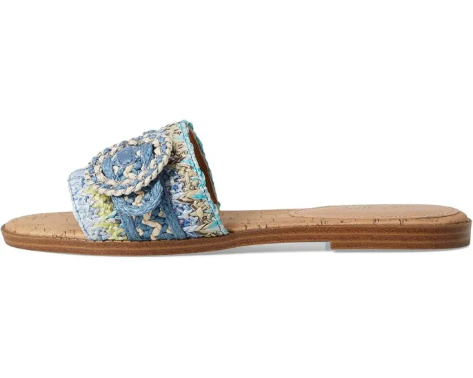 Сандалии Nine West Poland с плетеным дизайном на плоской подошве
